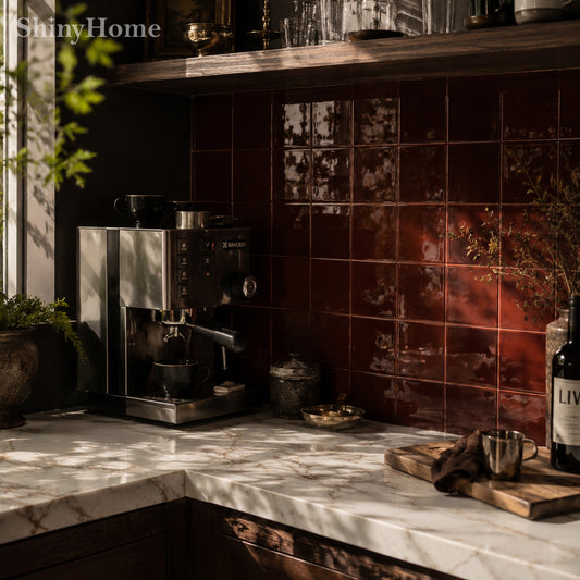 Classic Square – Burgundy Chocolate