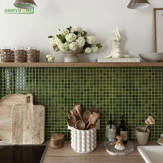 Mini Mosaic – Olive Green