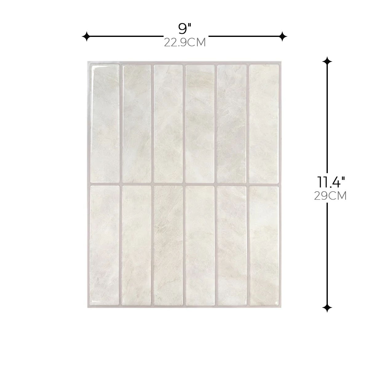 Linear Tile – Beige marble