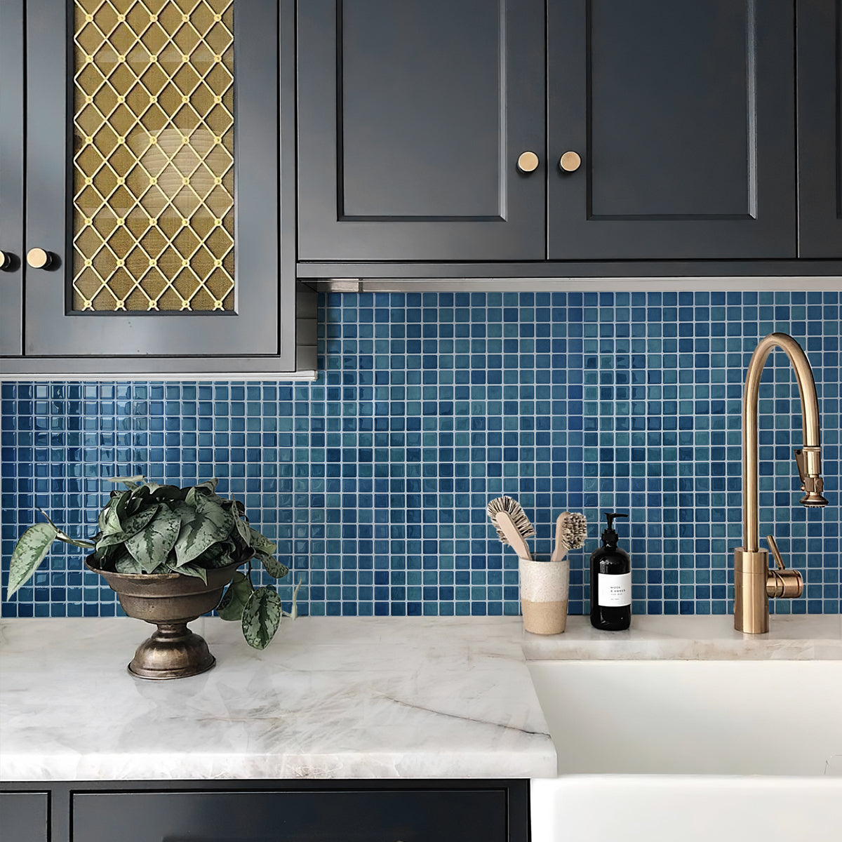 Mini Mosaico – Azul Océano