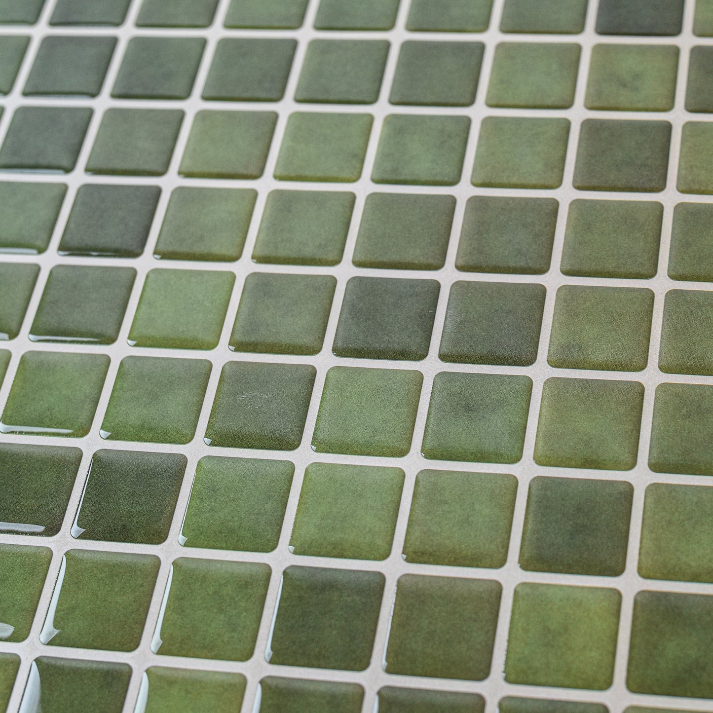 Mini Mosaic – Olive Green