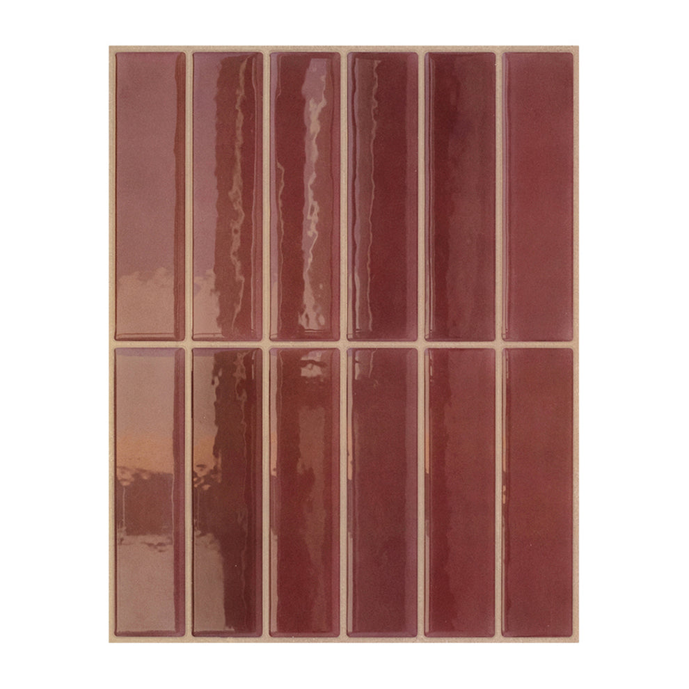 Rose Clay Linear Tile – Shinyhome