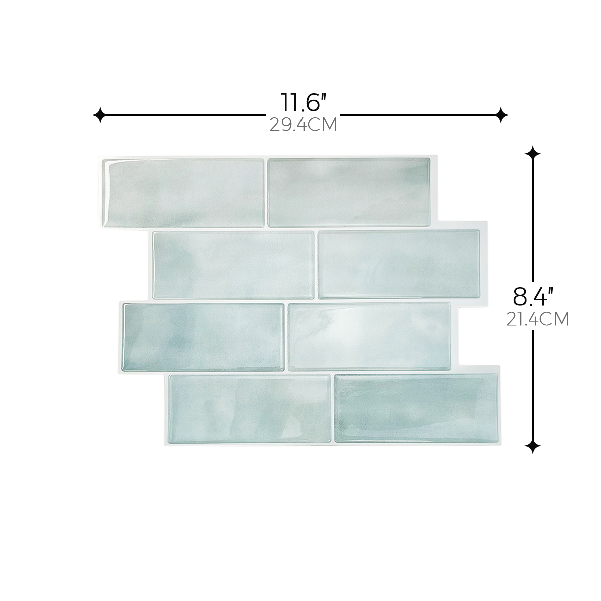 Subway – Pale Aqua Blue