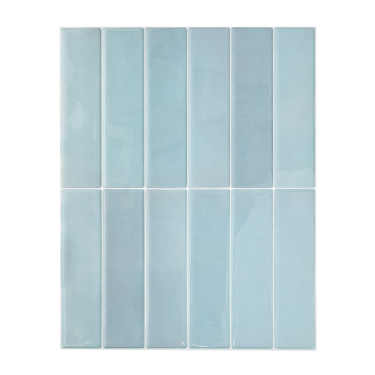 Mosaico Lineal Azul Cielo