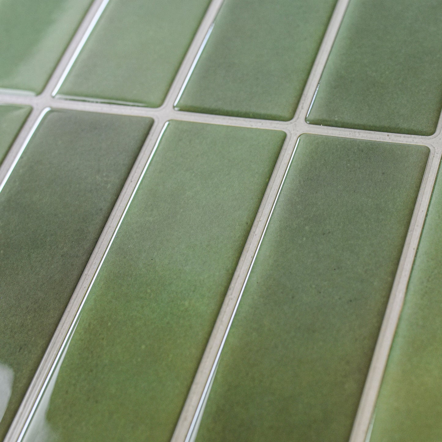 Linear Tile – Olive Green