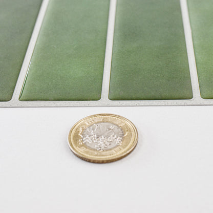 Linear Tile – Olive Green