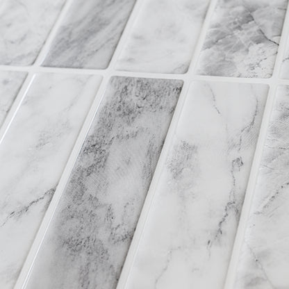 Linear Tile – White Marble