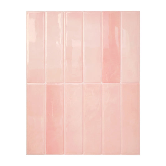 Blush Pink Linear Tile