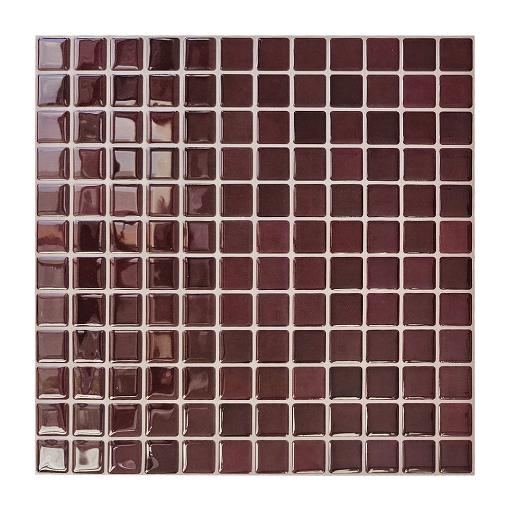 Mini Mosaic – Burgundy Wine