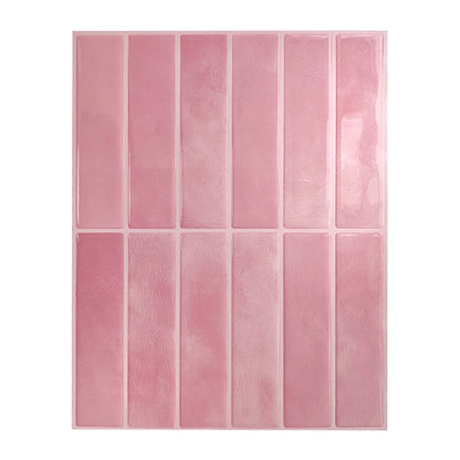 Azulejo lineal rosa