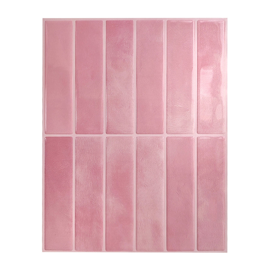 Lineare Fliese – Rosa