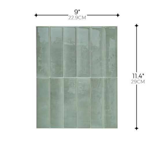 Linear Tile – Misty Sage