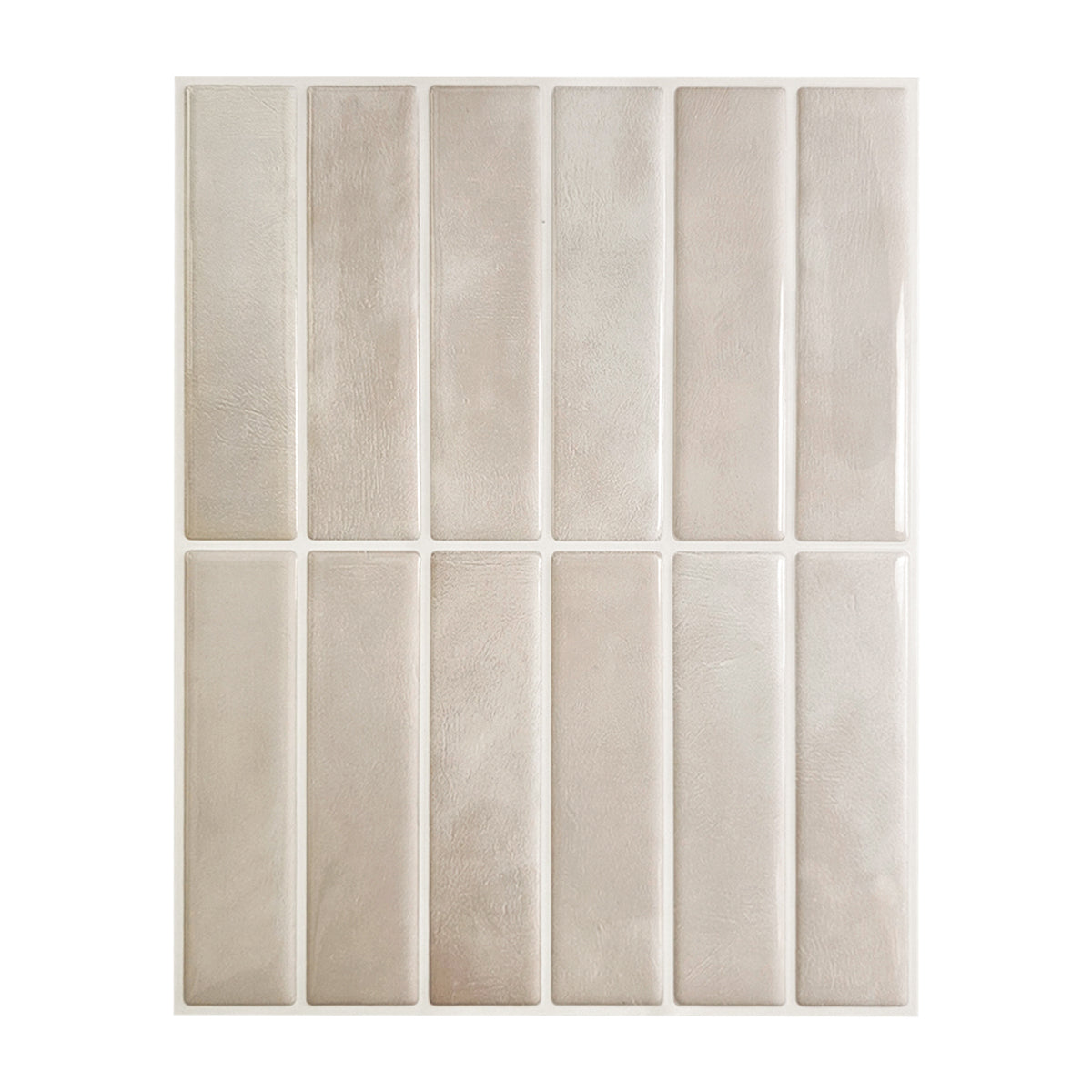 Azulejo lineal Luna Cream