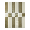 Linear Tile – Sage Olive & Cream