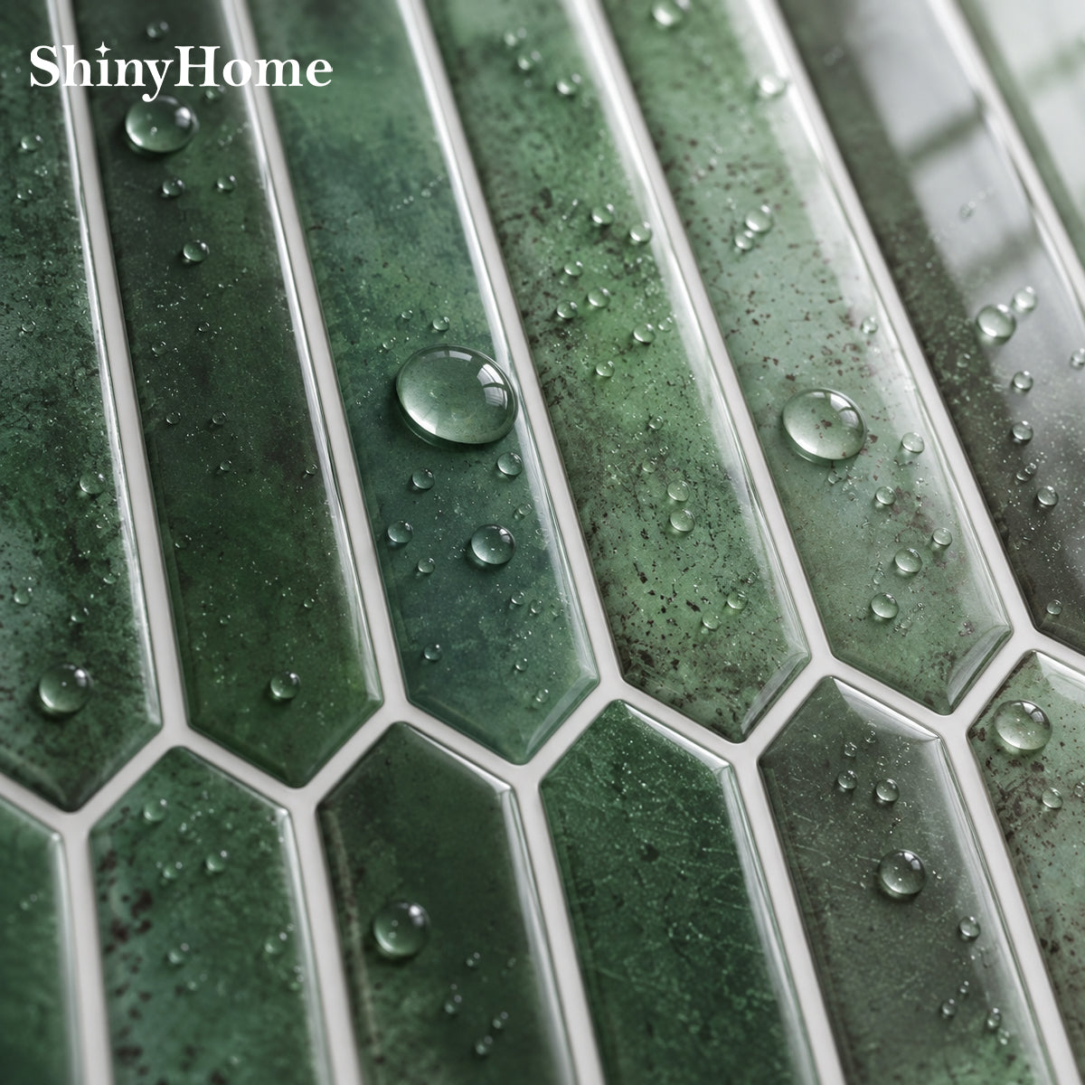 Picket Tile – Vintage Emerald Green