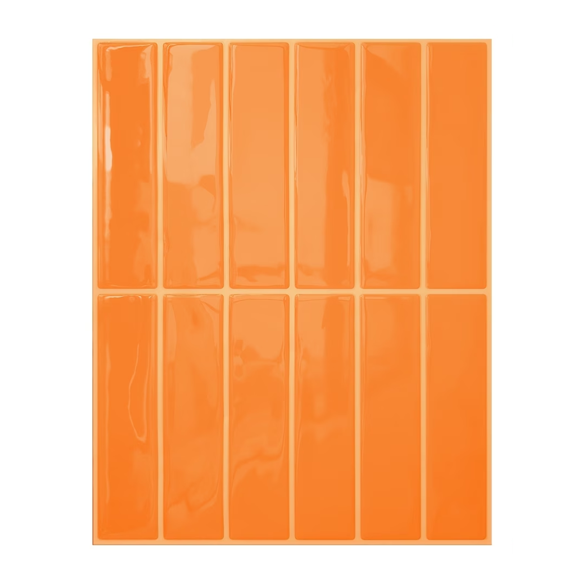 Linear Tile – Vivid Orange