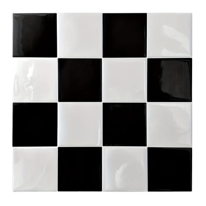 Azulejo ajedrezado – Negro y blanco