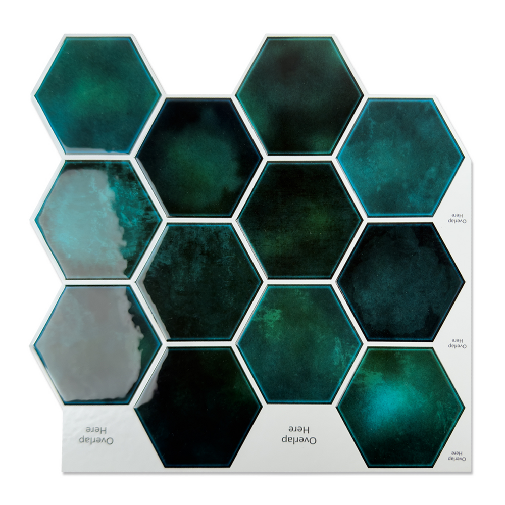 Hexagon Tile – Deep Ocean