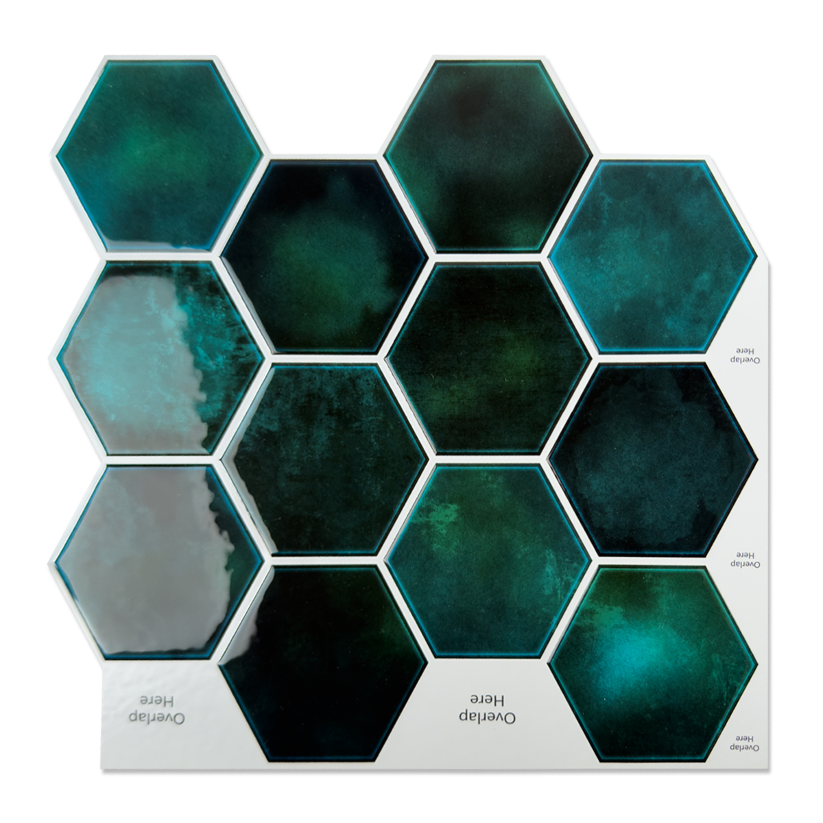Hexagon Tile – Deep Ocean