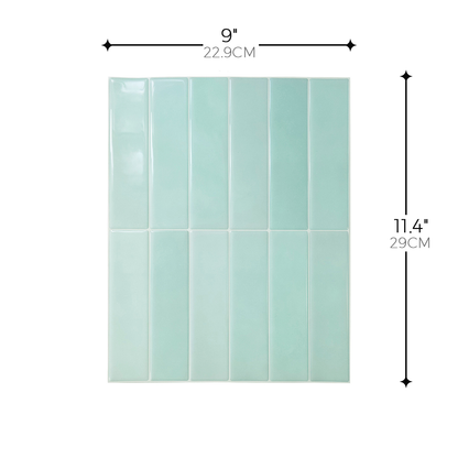 Linear Tile – Mint Green