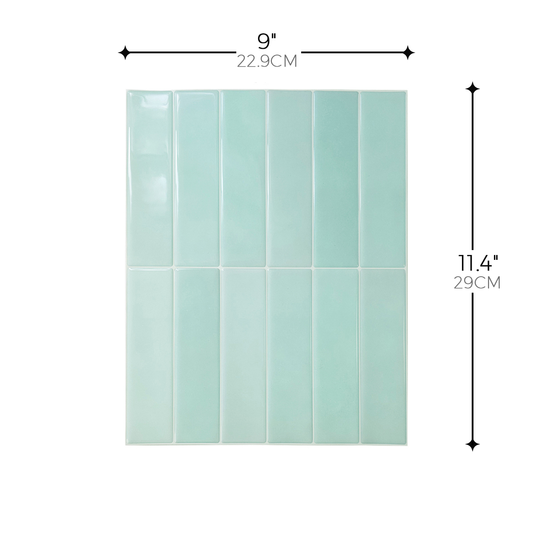 Linear Tile – Mint Green