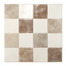 Checker Tile – Café Cream