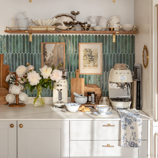Picket Tile – Vintage Emerald Green