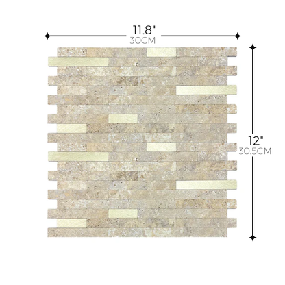 Mosaic Tile – Gold Rock-Texture