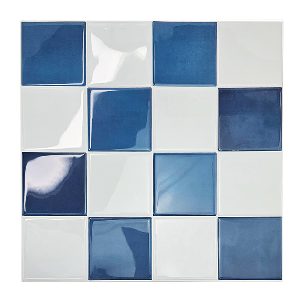 Checker Tile – Coastal Blue