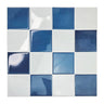Checker Tile – Coastal Blue