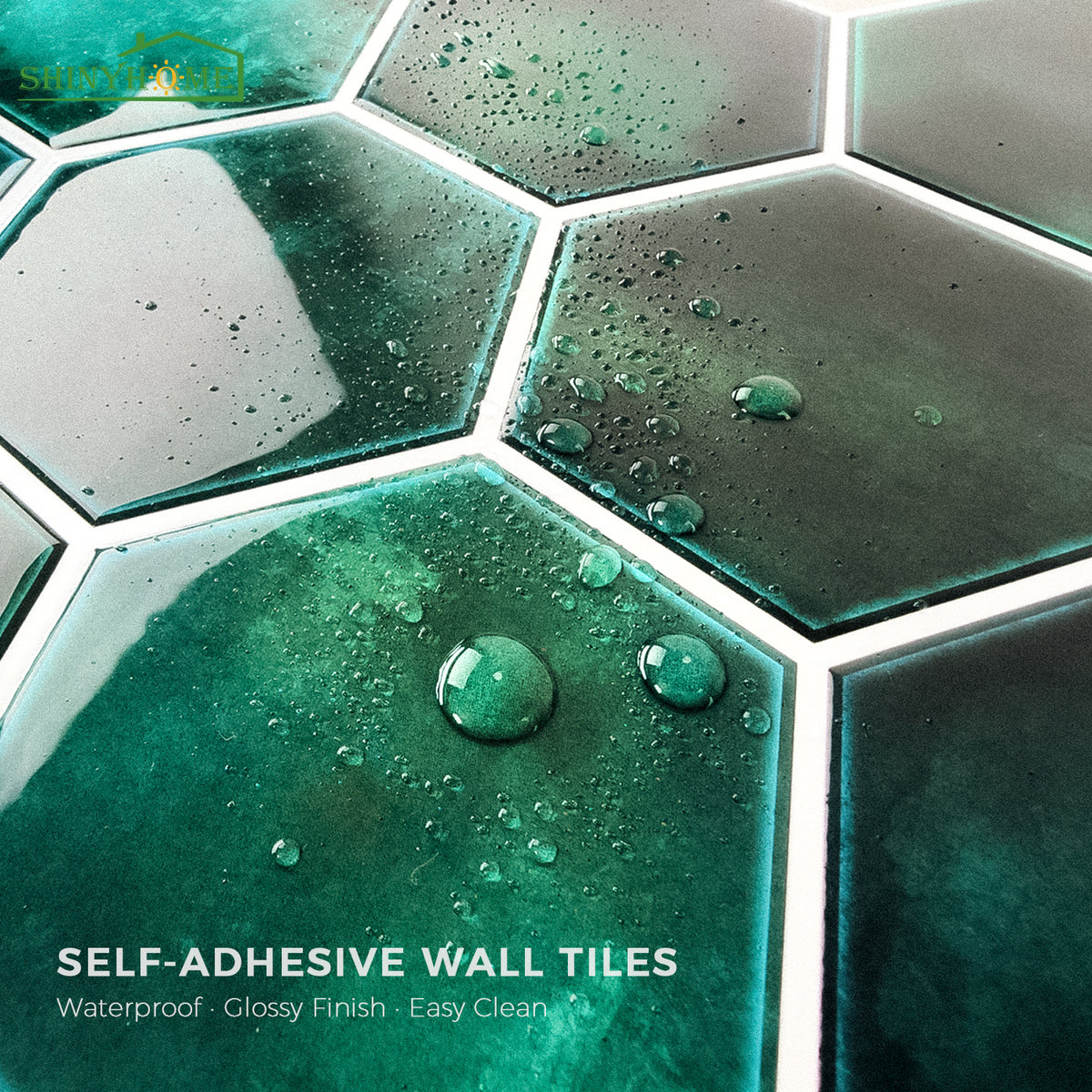 Hexagon Tile – Deep Ocean