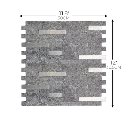 Mosaic Tile – Gray rock texture