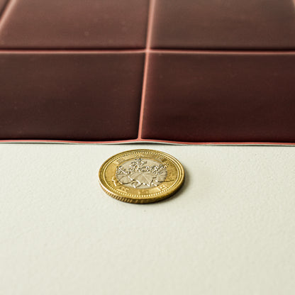 Classic Square – Burgundy Chocolate