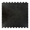 Metal Hex Mosaic – Modern Black