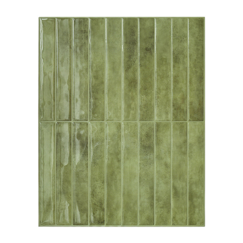 Slim Vertical – Olive Mist