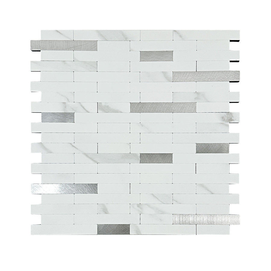 Paneles de pared de mosaico con efecto mármol